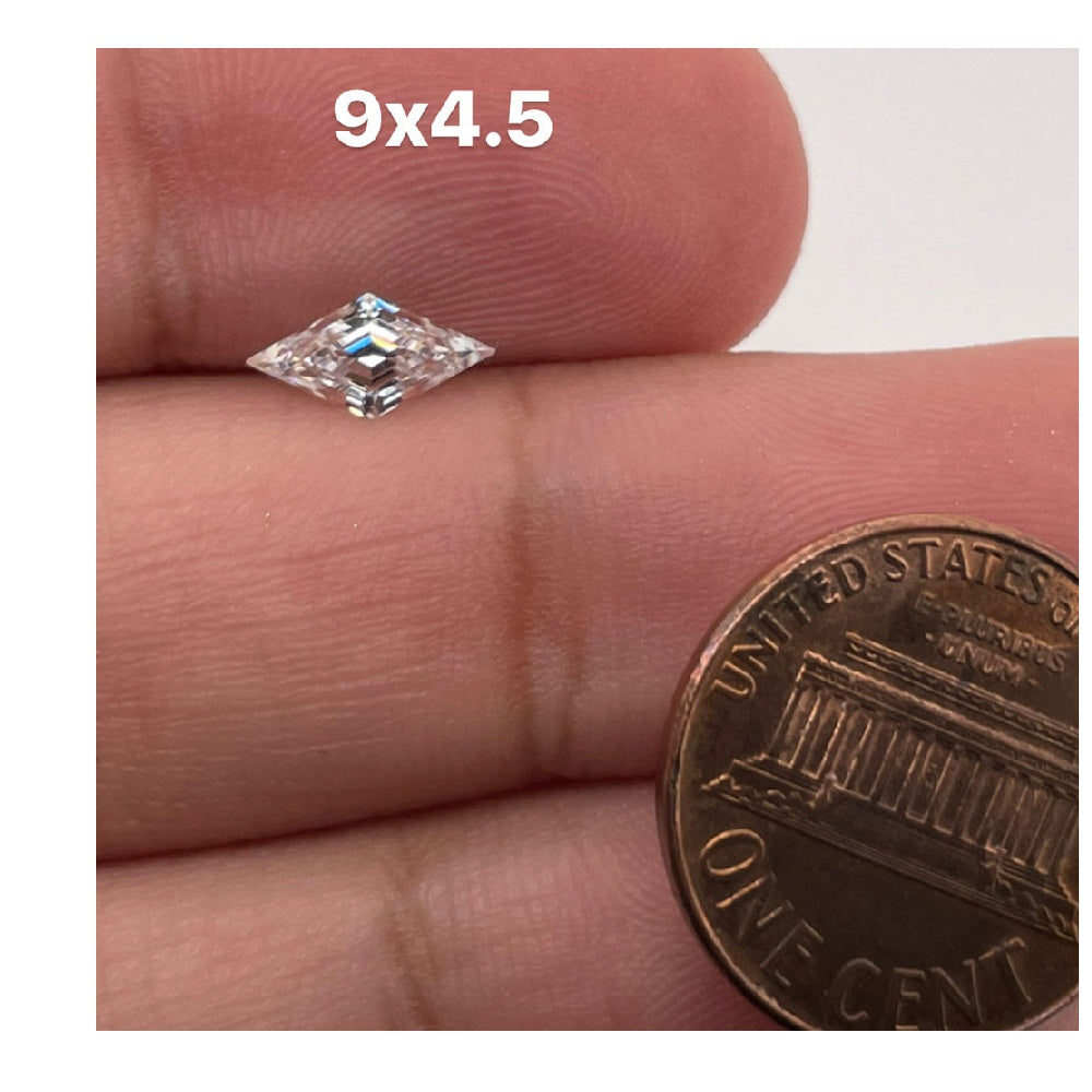 9x4.5mm(Weight range - 0.49-0.54 each stone)