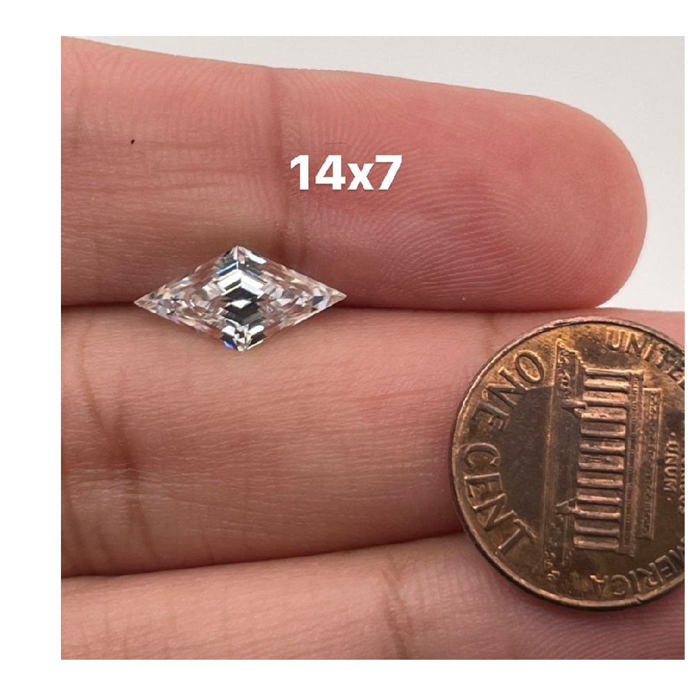 14x7mm(Weight range - 1.69-1.87 each stone)