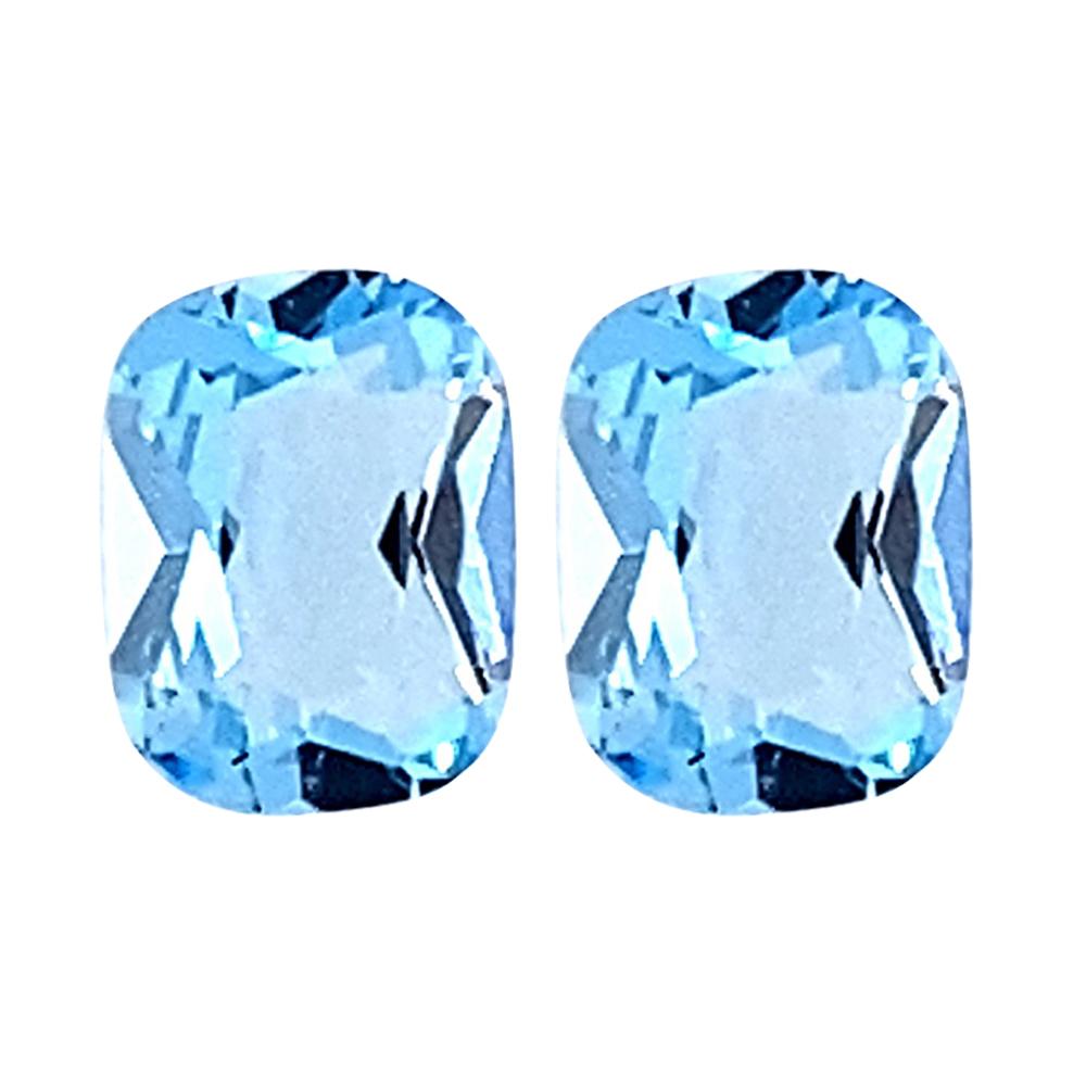 Cushion Cut Loose Sky Blue Topaz - (Elongated )