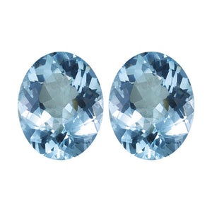 Natural Aquamarine Oval Cut