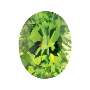 Natural Oval Shape Loose Peridot