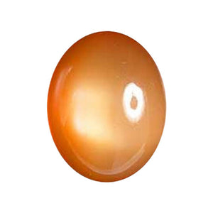Natural Loose Oval Cabachon Peach Moonstone