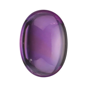 Natural Loose Amethyst Oval Cabochon Cut
