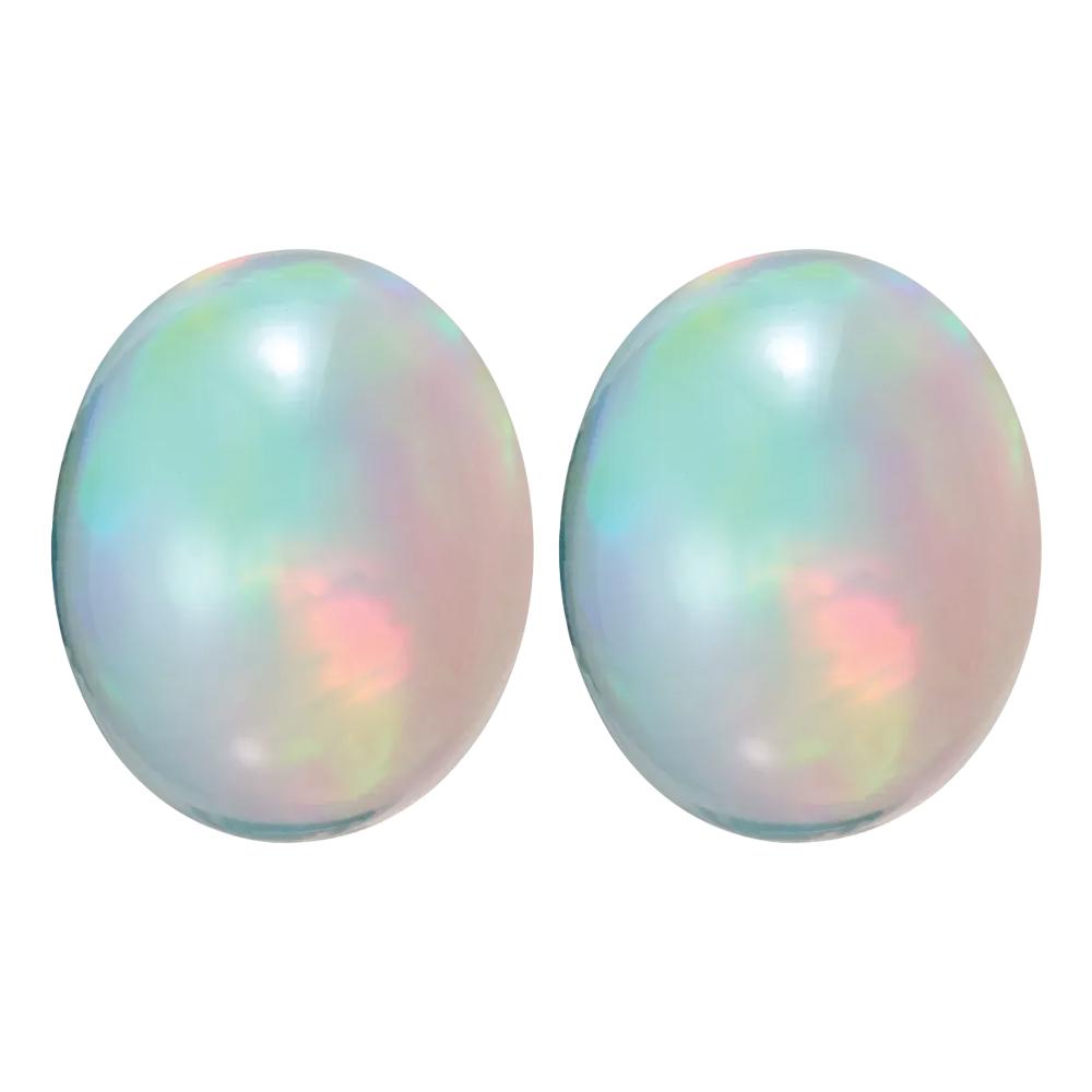 Natural Oval Cabochon Ethiopian Opal