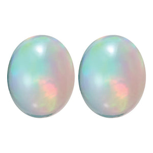 Natural Oval Cabochon Ethiopian Opal