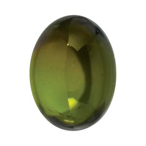 Natural Oval Cabochon Loose Green Tourmaline