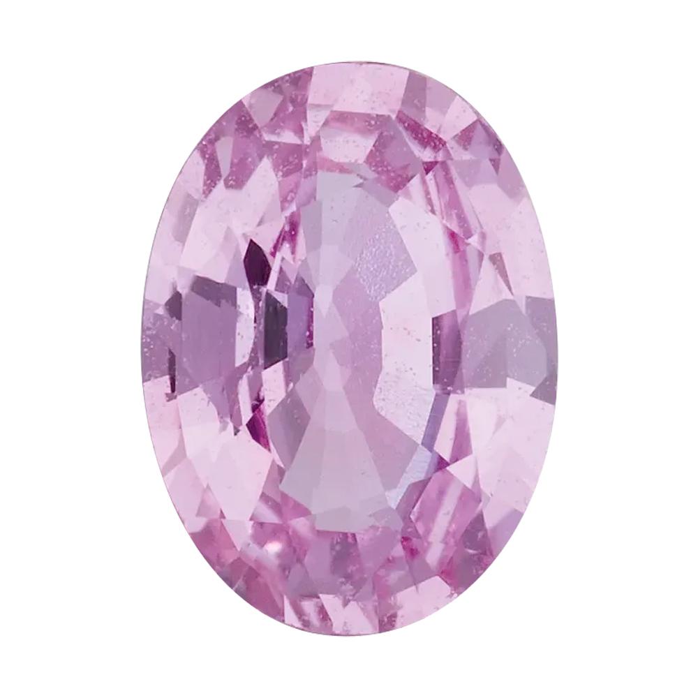 Natural Oval Loose Pink Sapphire