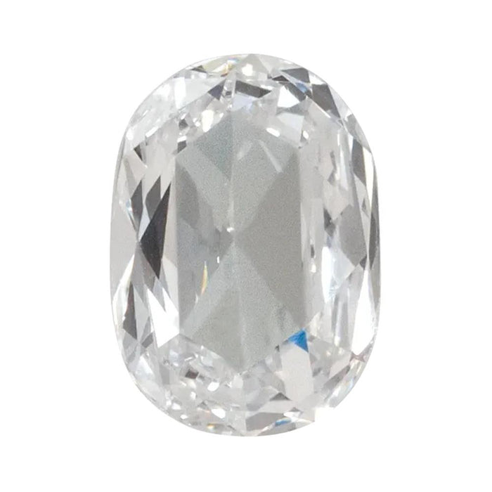 Natural Oval Rose Cut GHI Color Loose White Diamond