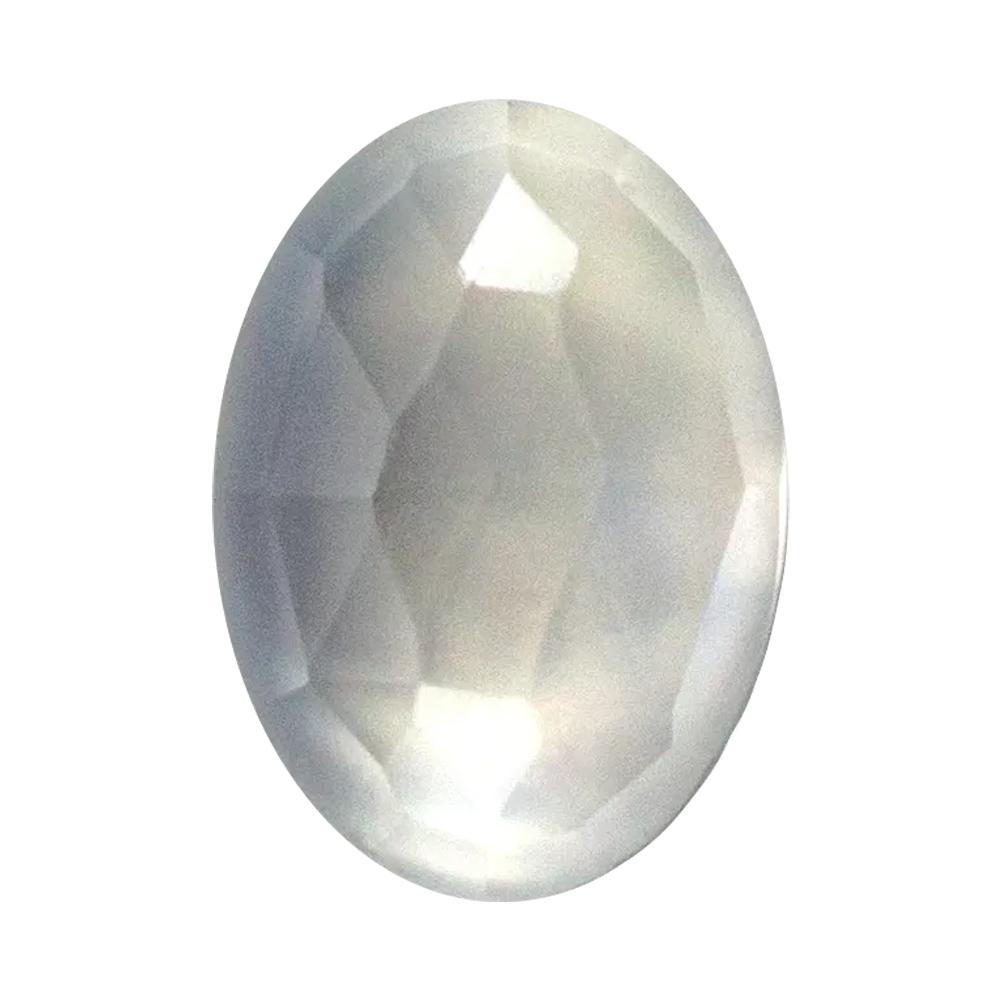 Natural Loose Oval Rose Cut Moonstone