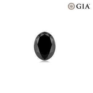 Loose Black Diamond Oval Shape AAA Quality Available From 5x3MM- 7x5MM