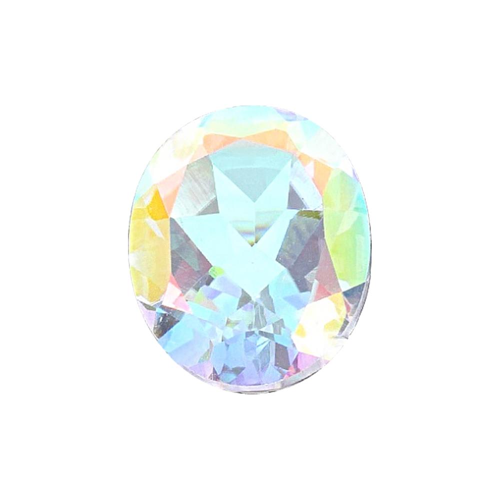 Oval Cut Loose Mystic Mercury Mist Topaz