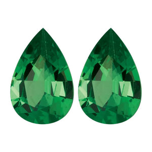 Tsavorite Garnet Pear Cut