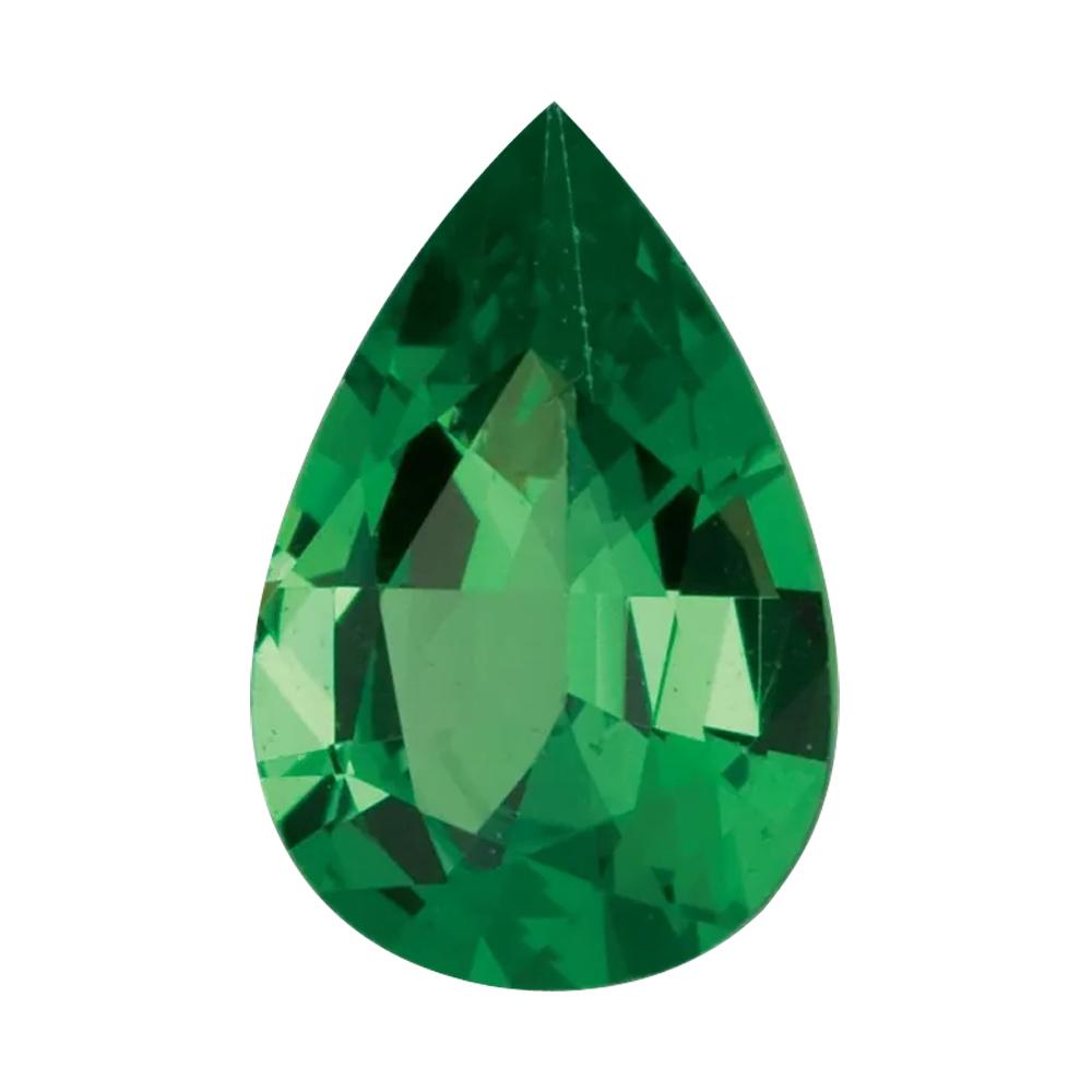 Tsavorite Garnet Pear Cut