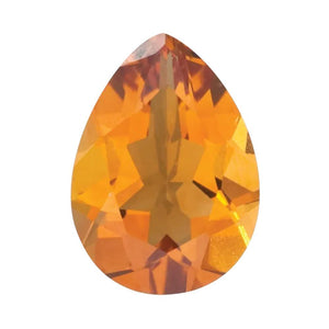 Natural Yellow Citrine Pear Cut