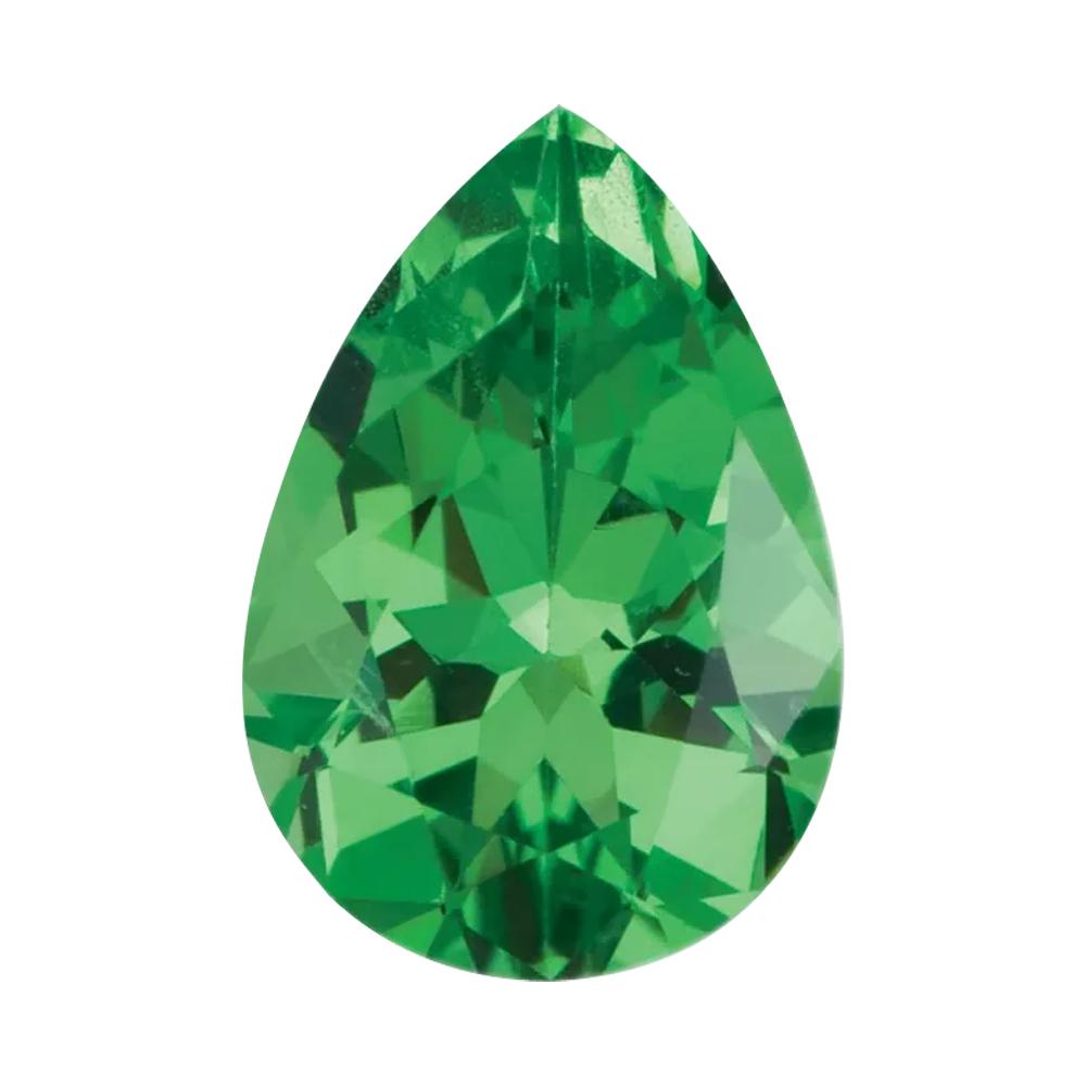 Tsavorite Garnet Pear Cut