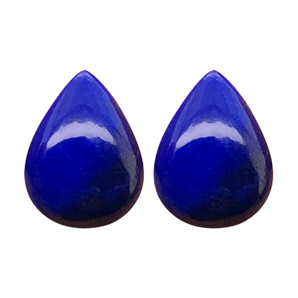 Natural Loose Pear Cabochon Lapis