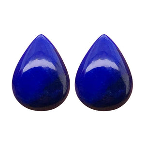 Natural Loose Pear Cabochon Lapis