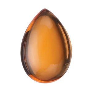 Natural Citrine Pear Cabochon Cut