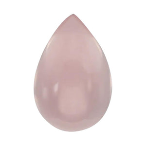 Natural Pear Cabochon Cut Loose Rose Quartz