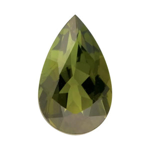 Natural Pear Loose Green Tourmaline