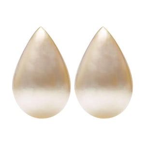 Pear White Mabe Cultured Pearl
