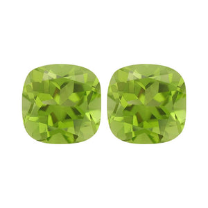 Natural Cushion Shape Loose Peridot