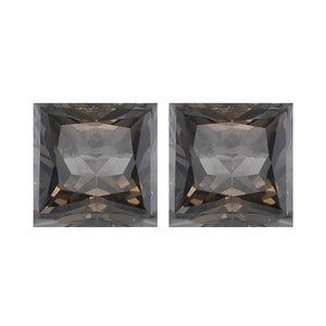 Natural Loose Smokey Quartz Square Princess Cut