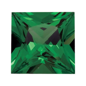 Tsavorite Garnet Princess Cut