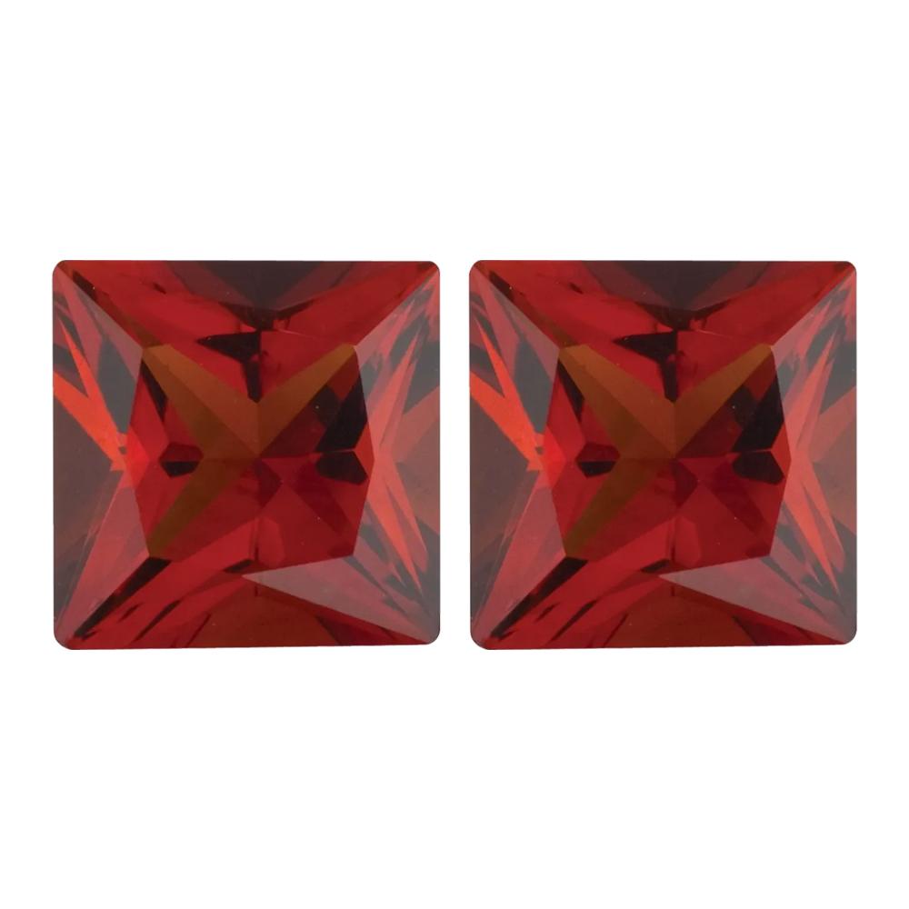 Natural Madeira Citrine Princess Cut