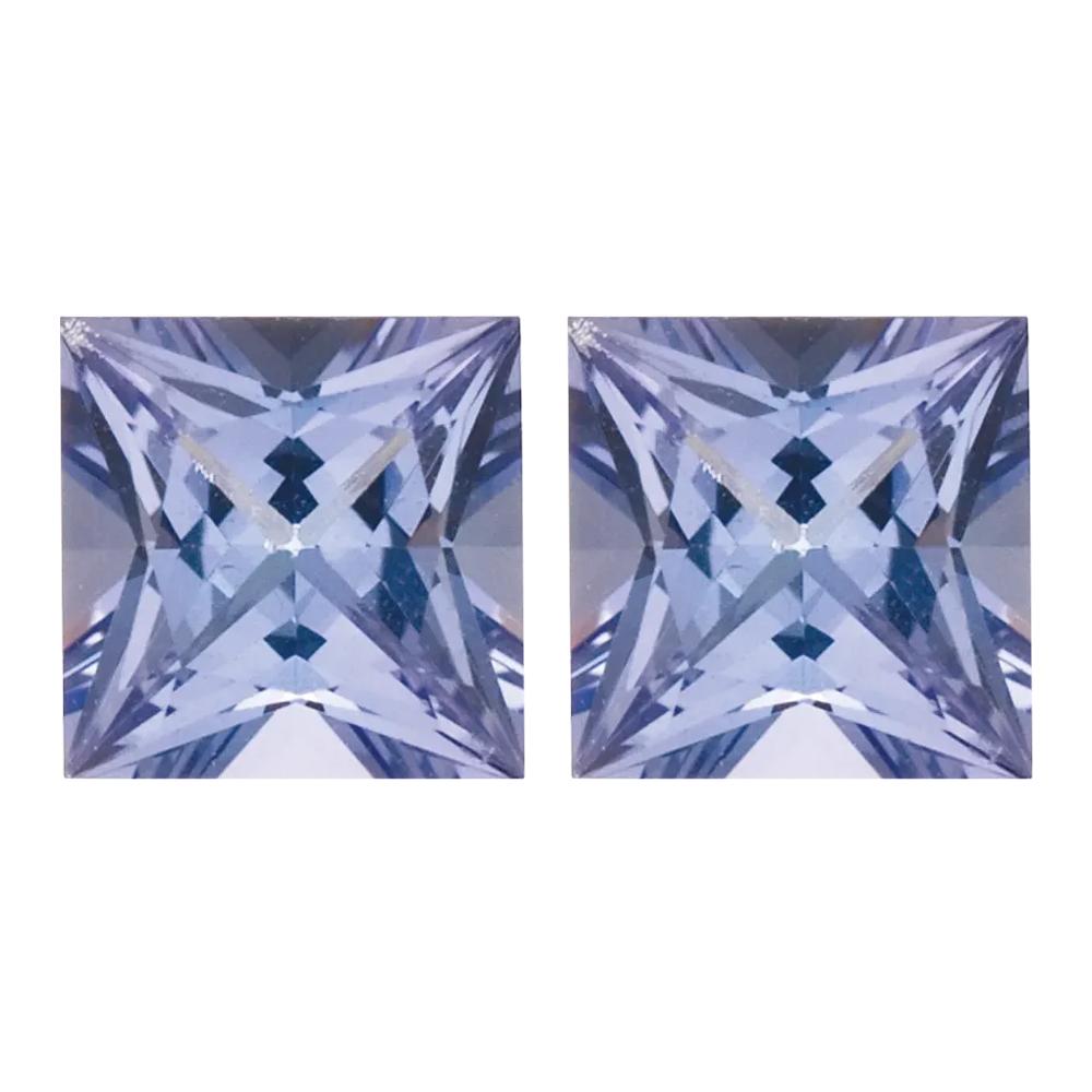 Natural Tanzanite Princess Cut