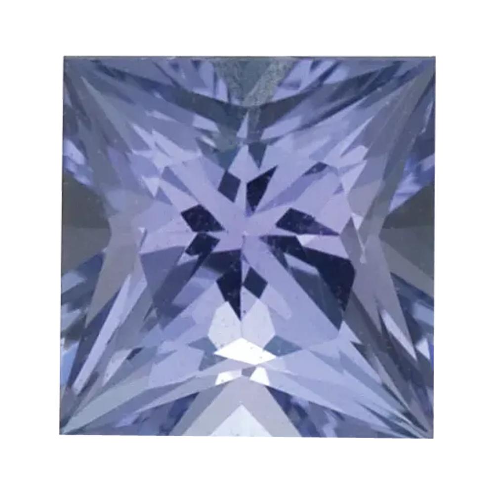 Natural Tanzanite Princess Cut