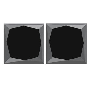 Loose Black Diamond Square- Princess Shape AAA Quality Available in Single or Pair From 1/10 CT - 3/4 CT
