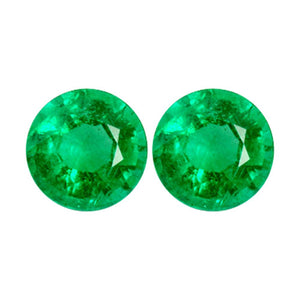 Natural Round Loose Emerald