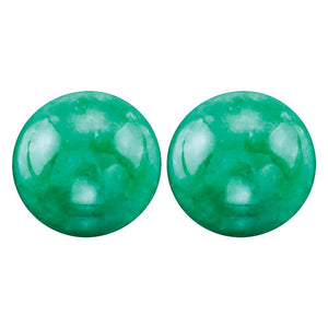 Natural Loose Round Cabochon Jadeite Jade