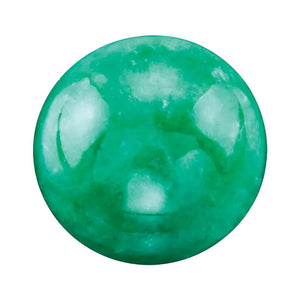 Natural Loose Round Cabochon Jadeite Jade