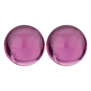 Natural Round Cabochon Loose Pink Tourmaline