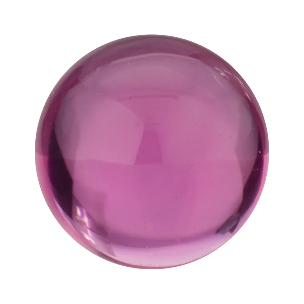 Natural Round Cabochon Loose Pink Tourmaline