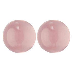 Natural Round Cabochon Cut Loose Rose Quartz