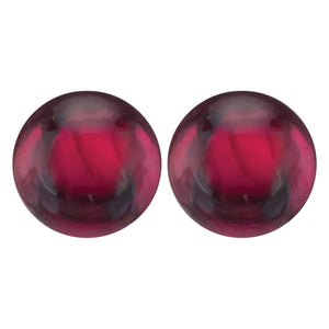 Natural Round Cabochon Loose Ruby