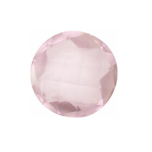 Natural Round Briolette Cut Loose Rose Quartz