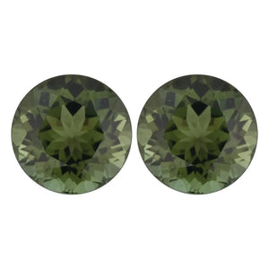 Natural Round Loose Green Tourmaline
