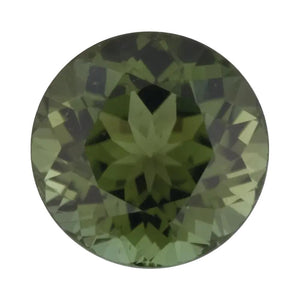 Natural Round Loose Green Tourmaline