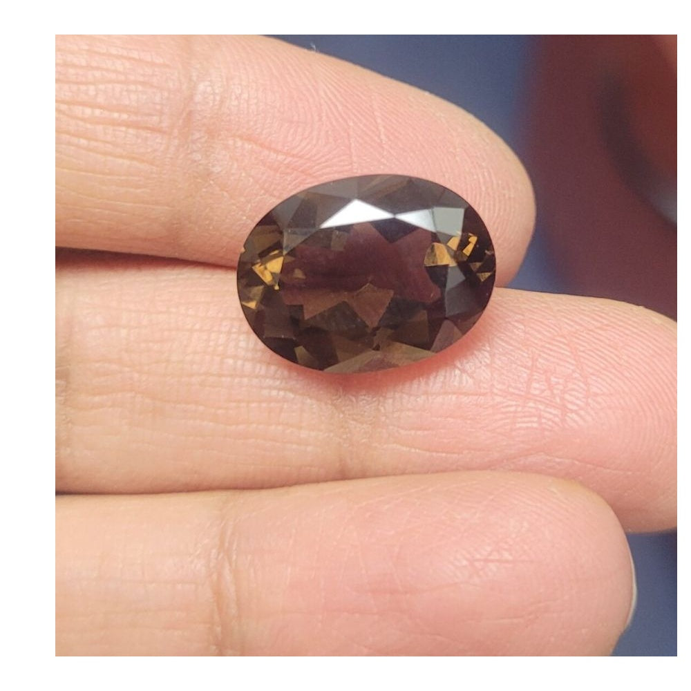 Oval Best Smokey Quartz