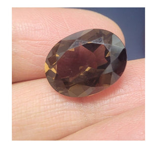 Oval Best Smokey Quartz