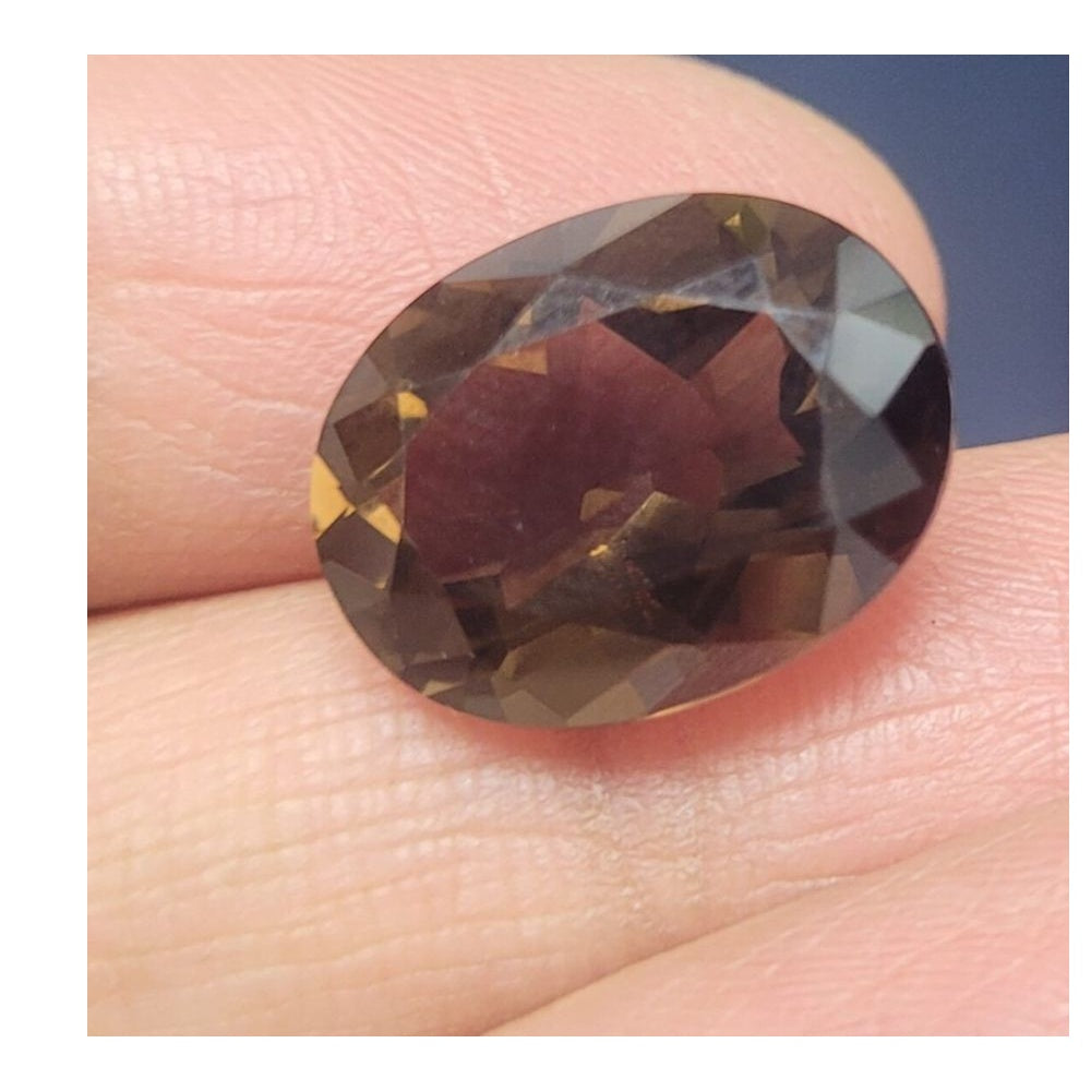 Oval Best Smokey Quartz