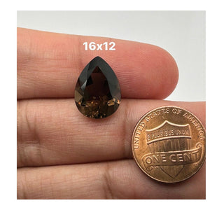 Pear Best Smokey Quartz