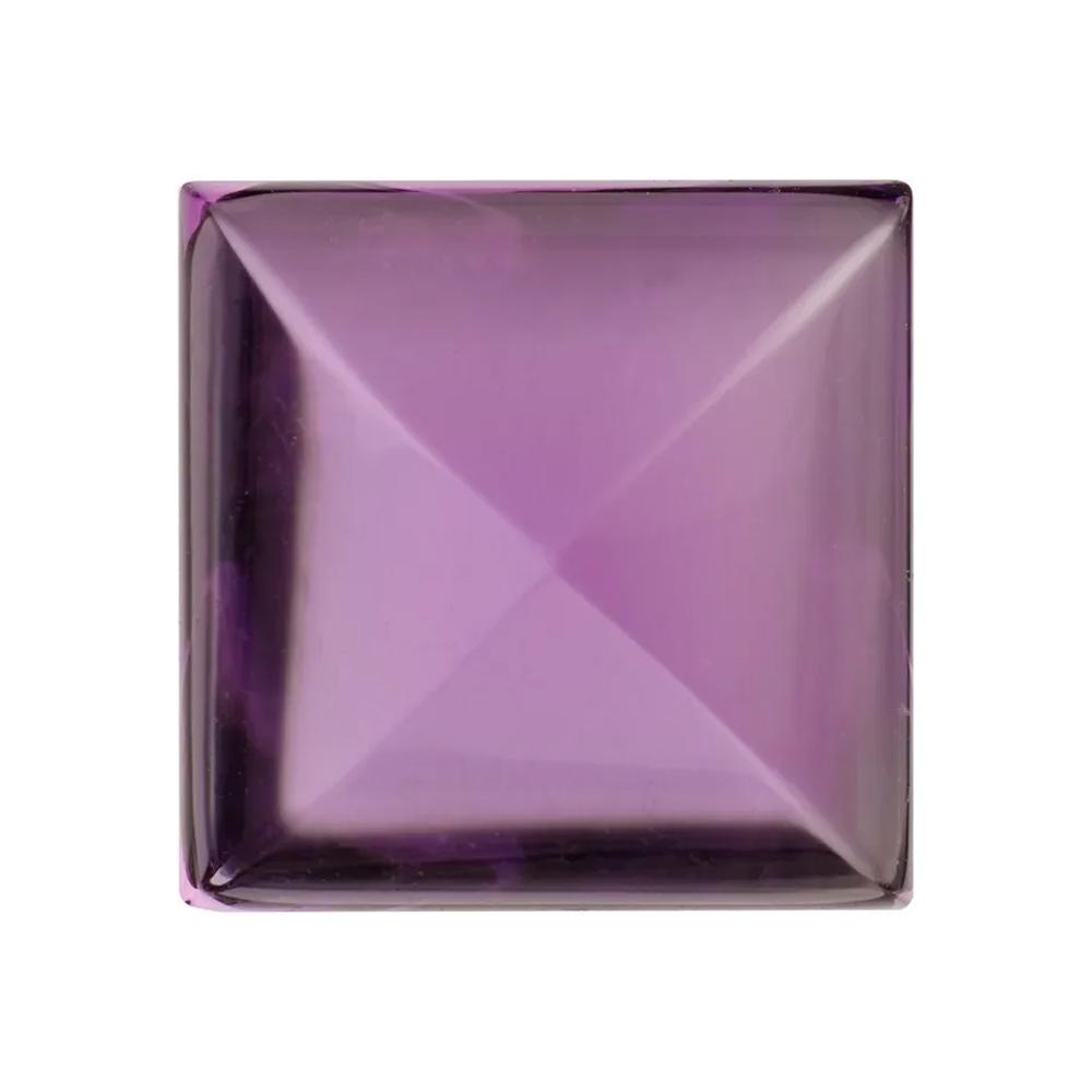 Natural Loose Amethyst Square Cabochon Cut