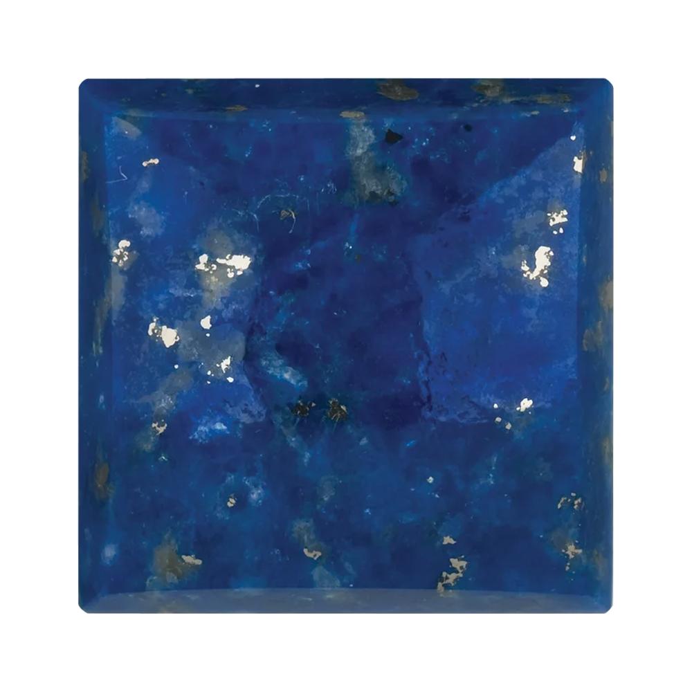 Natural Loose Square Buff Top Cut Lapis