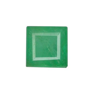 Natural Emerald Step-Cut Shape AA/A Quality Faceted Diamond-cut Gemstone Available in 1.25MM-3MM