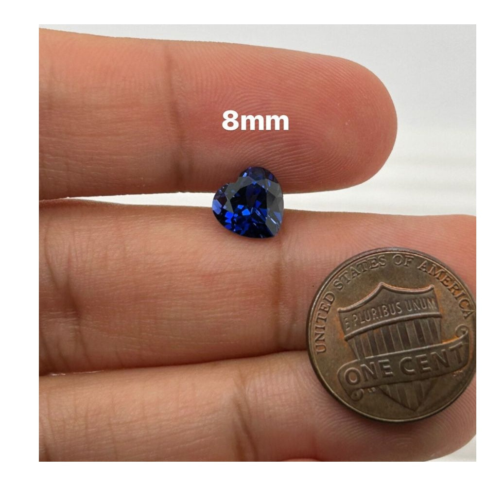 8MM (Weight range -2.44-2.98 cts each stone)